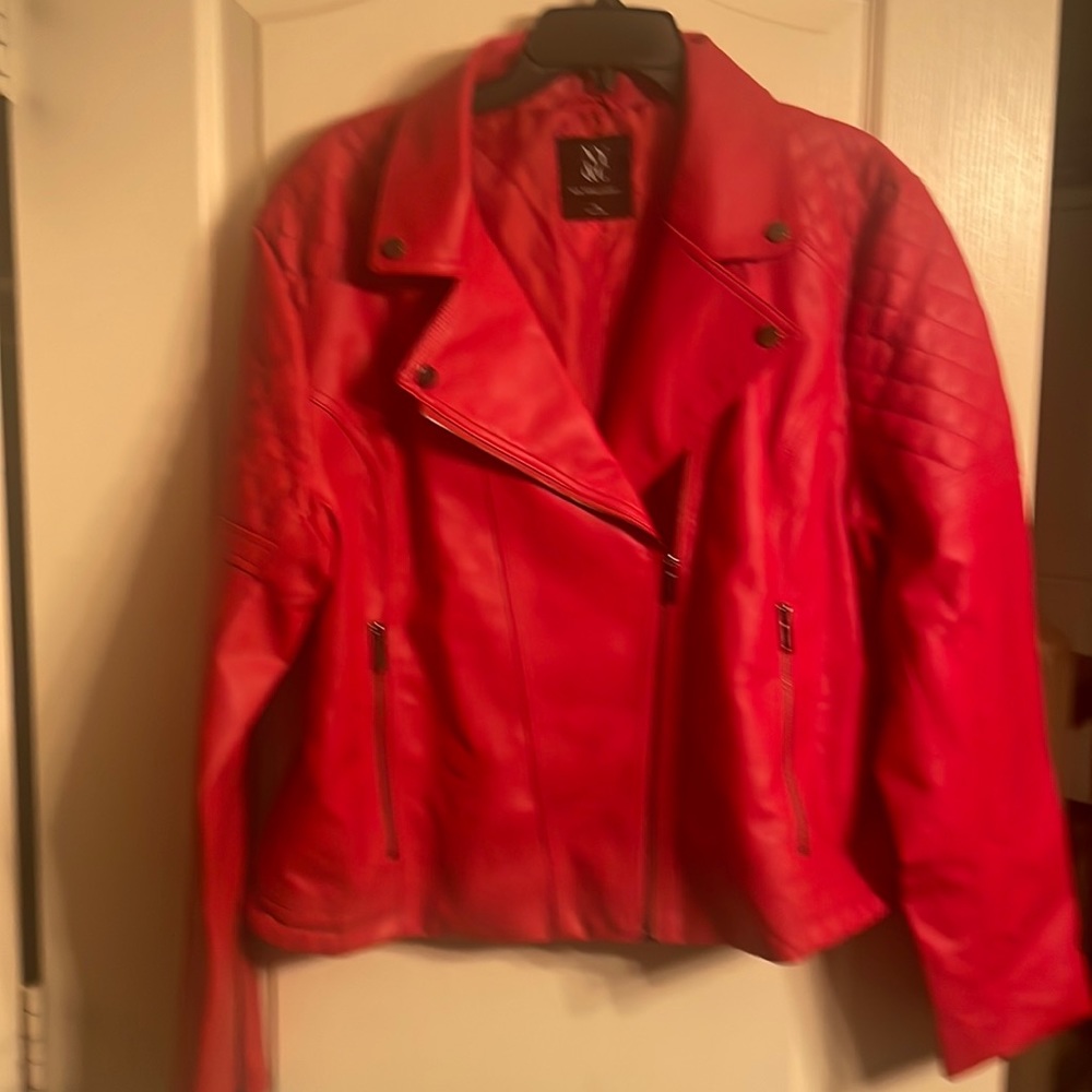NWT - New York & Co -Faux Leather Jacket - XXL